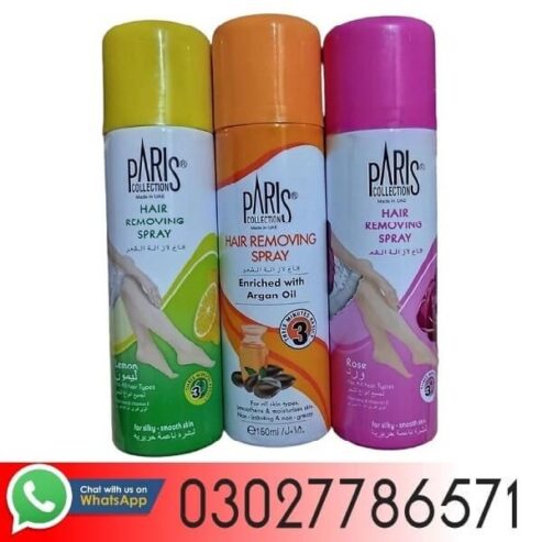 Paris Hair Removing Spray In Pakistan – 03027786571