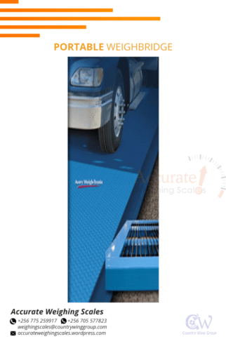 vehicle weighbridge with external display monitor