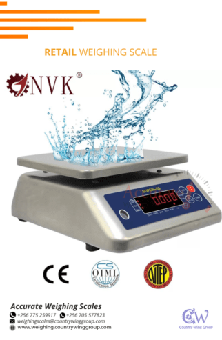 double LED display table top weighing scale digital