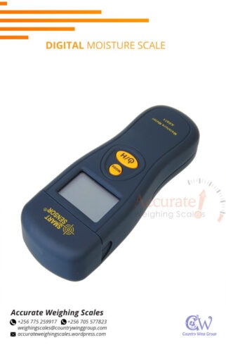 LCD clear display grain moisture meter with damp moisture