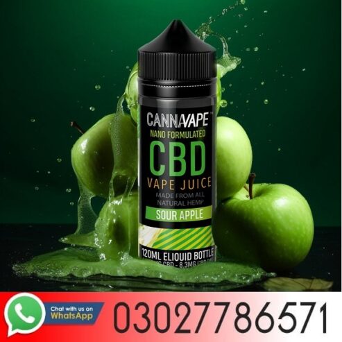 Sour Apple HHC Vape Juice E-Liquid In Pakistan – 03027786571