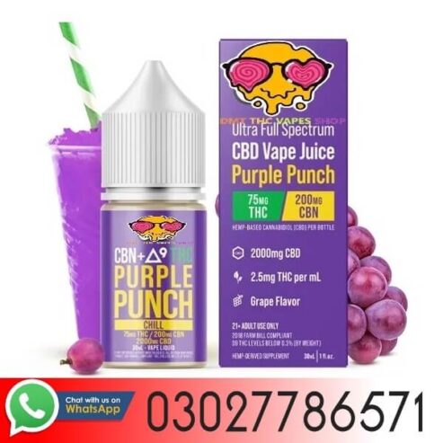 THC Vape Juice Purple Punch In karachi – 03027786571 |