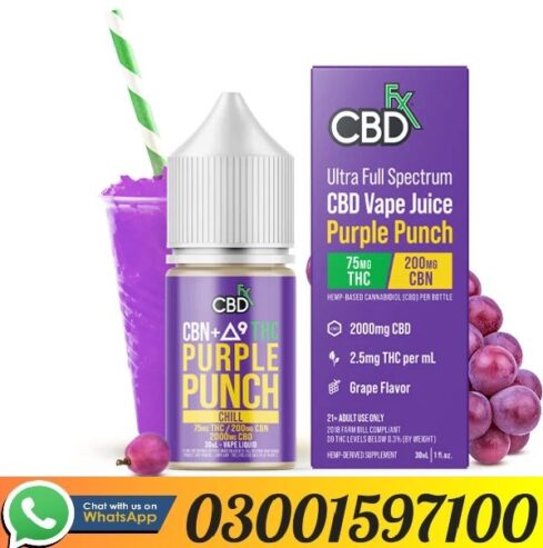 NEW THC Vape Juice Purple Punch In karachi 03001597100