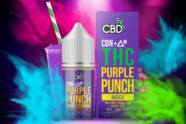 NEW THC Vape Juice Purple Punch In Peshawar 03001597100