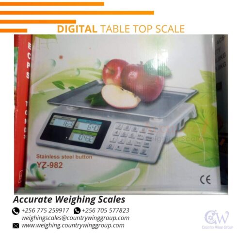 price computing scale table top with capacity up to 30kg