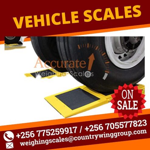 weighbridge scale with CCTV cameras to monitor weighing cars