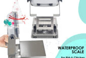 washing plate digital weighing scale