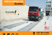 underground weighbridge car scales with concrete blocks