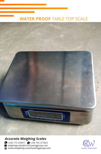 table top weighing scales with recall of memory weight