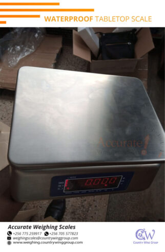 table top weighing scale with high speed thermal printer