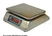 Waterproof weighing scale perfect for fish processing fields