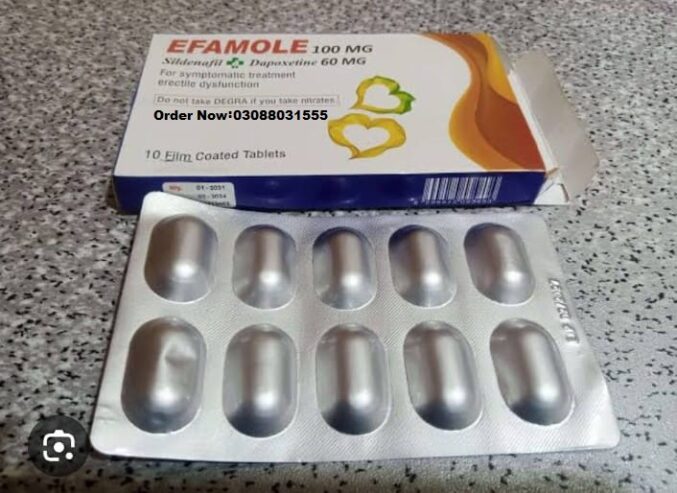 Efamole Dapoxetine Tablets Price In Gujranwala 03088031555