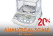 high precision analytical balance of up to 0.001g scales