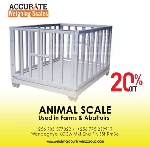 Cattle 400Kg Animal Weighing Scales Vet Scale