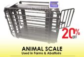 light duty animal weighing scale 80mm long dimensions