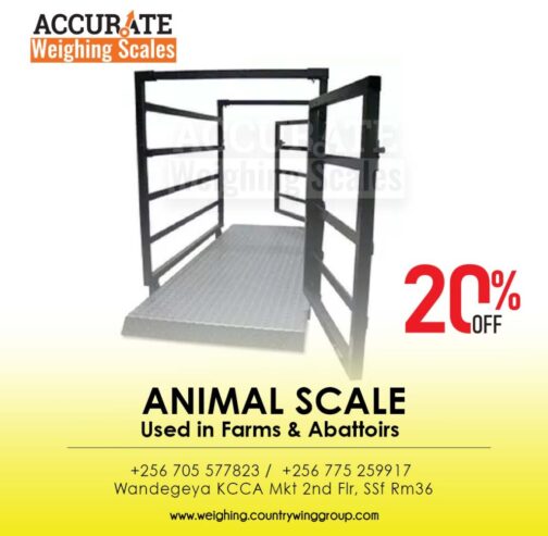 Cattle 400Kg Animal Weighing Scales Vet Scale