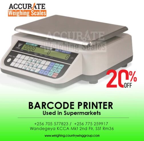 supermarket printer scale with editable barcode formats