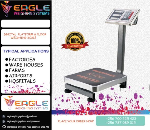 UNBS certified Platform weighing scales in Uganda