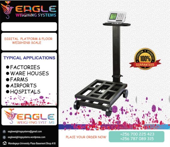 Heavy-duty Platform weighing scales Uganda +256 787089315