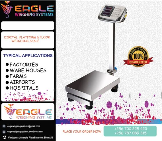 UNBS calibration of Platform weighing scales in Uganda