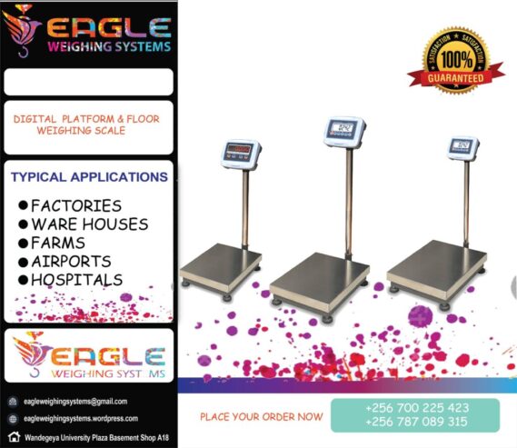 Platform Weighing scales certified by UNBS in Uganda