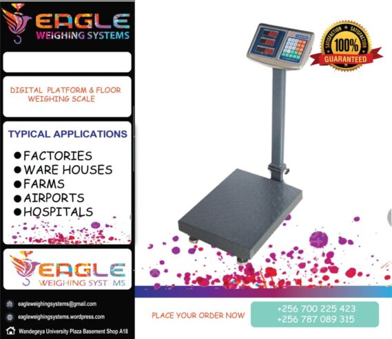 Platform Weighing scales machine supplier in Uganda