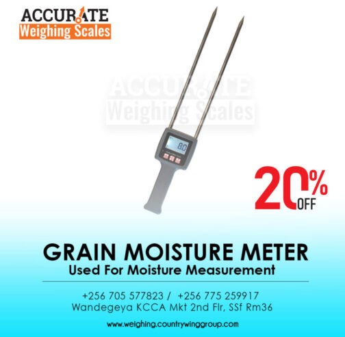 Latest double pins type grain moisture meter suppliers