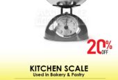 Brand new metallic mechanical weighing scales