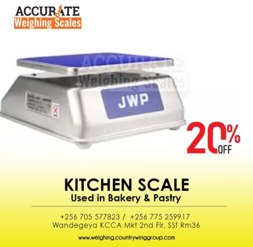 Durable kitchen table top weighing scales Kampala