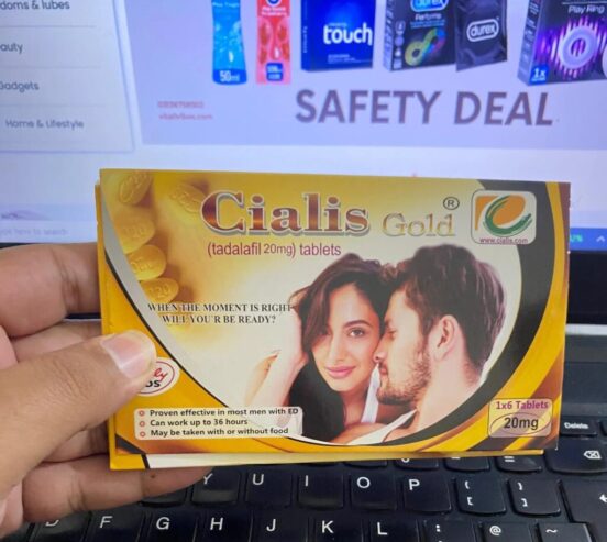 Buy Cialis 20mg Online – 4 Tablets (Imported Stock)