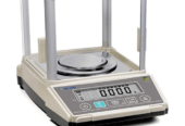 analytical balance with aluminum rear base for laboratory