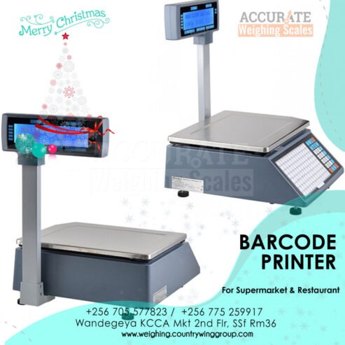 Easy programming barcode printing scale for sale Kikuubo