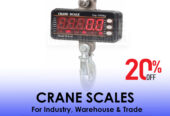 UNBS verified suppliers of all types of crane weighing scale