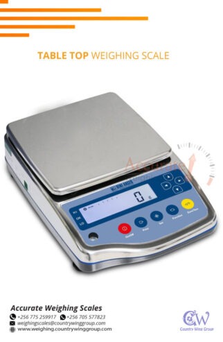 Automatic readings electronic analytical balance