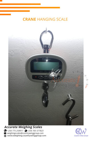 Get light duty Crane weighing scale with Alloy steel housing