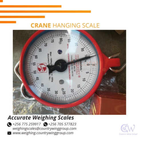 Dial Hanson Crane weighing Scale Hanging hook type