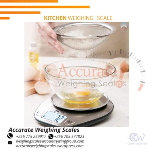 Kitchen bowl Digital Cooking Weight scale at supplier shop