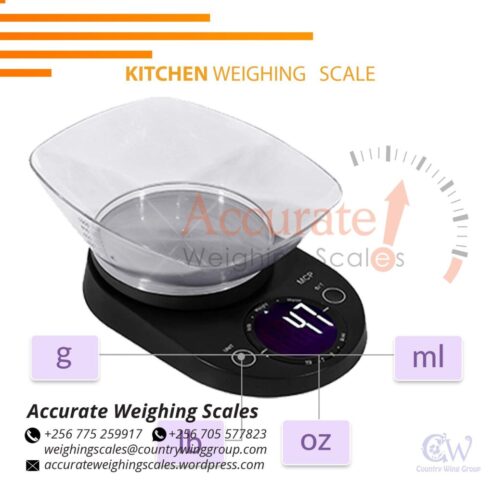 Digital kitchen Scale LCD display USB Plug service wandegeya