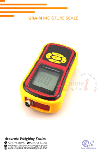 Electronic moisture meter with moisture standard setting