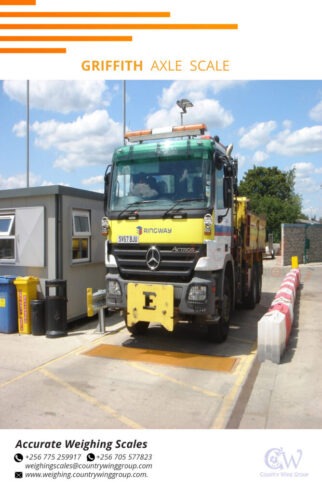 improved weighbridge with warning signals on overloads