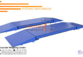 Pit type weighbridge with heavy duty load cell cables