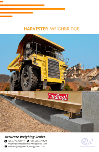 cardinal weighbridge scale with infrared raster