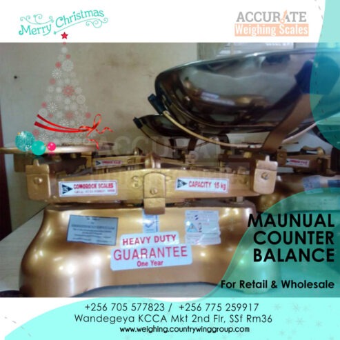 double weigh Balance Mechanical scale 15kgs