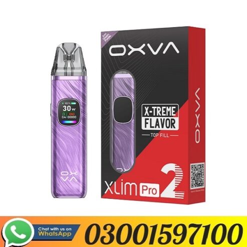 Oxva Xlim 30w Pod Kit Price In Sialkot – 03001597100