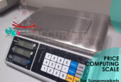 price computing scale with rechargeable 6V battery from sole