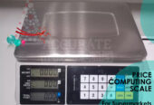 price computing table top scales 3 window rear display