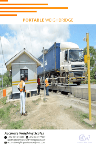 weighbridge vehicle scales with reduced cabling complexity