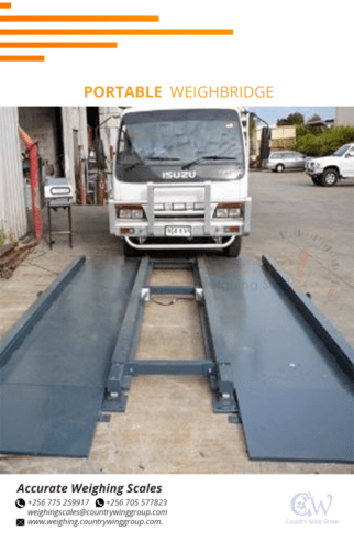 on road weighbridge with lightning arrestor for moving Cars