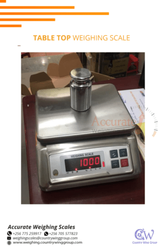 Precision balance with optional printer type at supplier