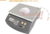 Precision balance scales with low battery indication